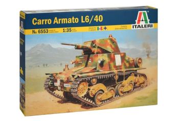 ITA6553 - Char Carro Armato L6/40 à assembler et à peindre