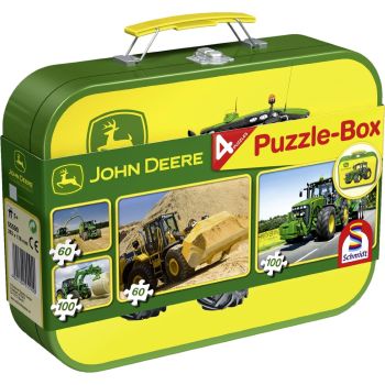 PUZ55590 - Malette de 4 puzzles JOHN DEERE 36 x 24.3 cm