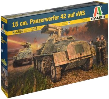 ITA6562 - Véhicule 15 cm. Panzerwerfer 42 auf sWS à assembler et à peindre