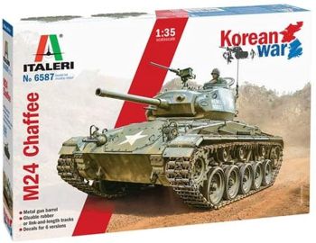 ITA6587 - Char M24 Chaffee Guerre de Corée à assembler et à peindre