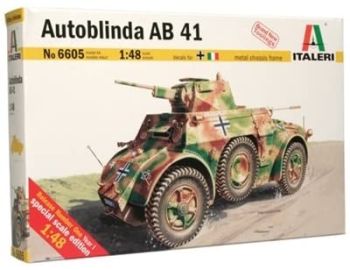 ITA6605 - Véhicule Autoblinda AB 41 à assembler et à peindre