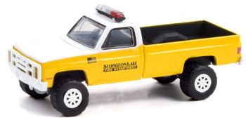 GREEN67010C - CHEVROLET M1008 4x4 1987 Service d'incendie du Minnesota FIRE & RESCUE sous blister