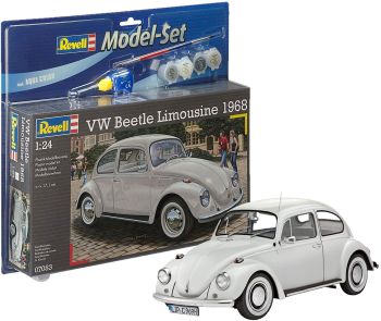 REV67083 - Model set VOLKSWAGEN Beetle 1968 avec peinture à assembler