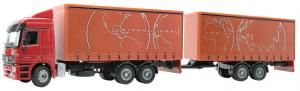 JOA355 - Camion Porteur MERCEDES Actros avec Remorque