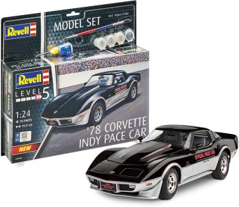 REV67646 - Model set CORVETTE '78 Indy Pace avec peinture à assembler
