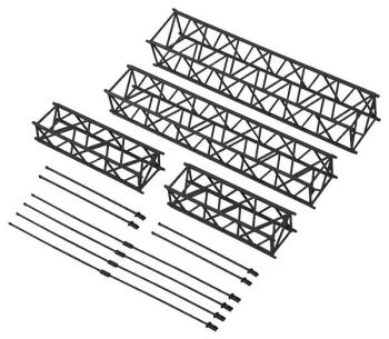 NZG7323/50 - Set d'extension 36 métres pour grue LIEBHERR LTM 11200-9.1 "Noir"
