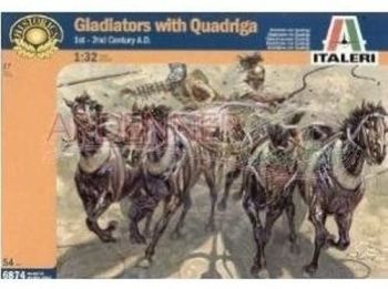 ITA6874 - Gladiateurs avec Quadriga à peindre