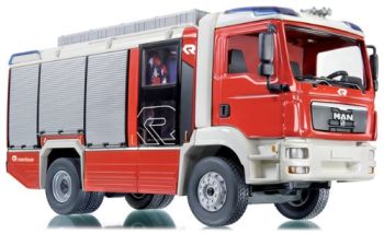 WIK7331 - MAN pompiers fourgon pompe ROSENBAUER Ech:1/43