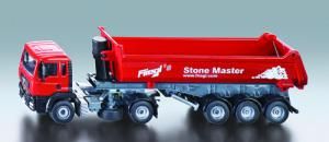 SIK3522 - Camion Benne MAN Semi-remorque