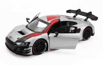 MMX73788GRIS - AUDI R8 LMS GT3 Argent et rouge