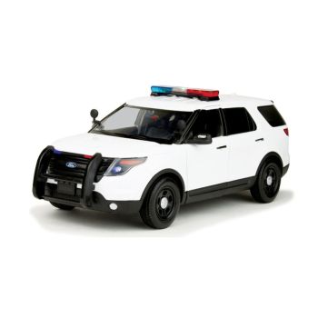 MMX73995 - FORD Interceptor Utility 2015 Police avec sons et lumières Blanc