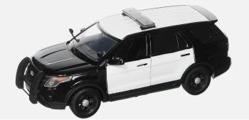 MMX76988NOIR - FORD Police Interceptor Utility 2022 Noir et blanc