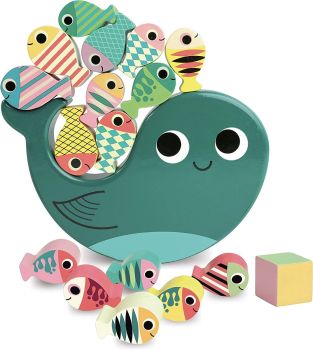 Jeu d'équilibre forme baleine