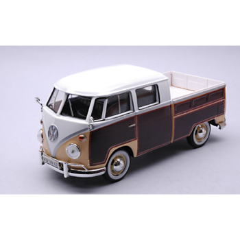 MMX79560MARRON - VOLKSWAGEN T1 Pick-up Marron et blanc