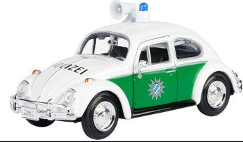 VOLKSWAGEN Beetle Polizei  Blanche et verte