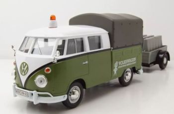 MMX79676 - VOLKSWAGEN Type2 pick-up bâché avec remorque - Road Service VW