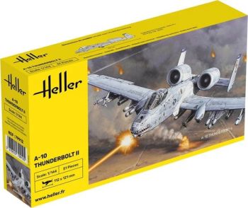 HEL79912 - Avion miliatire FAIRCHILD A-10 Thunderbolt II à assembler et à peindre
