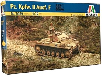 ITA7059 - Char Pz. Kpfw. II Ausf. F à assembler et à peindre
