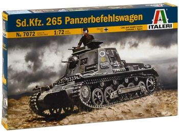 ITA7072 - Char SD.KFZ.265 Panzerbefhelswagen à assembler et à peindre