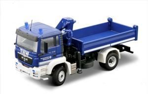 CON71165/03 - MAN TGS M 4x4 Avec Grue de Déchargement "Bleu"
