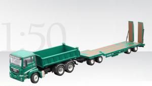 CON71175 - MAN TGS 6x4 Benne avec remorque surbaissée " PREIS"