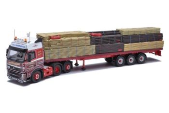CORCC14025 - VOLVO FH 6x4 avec remorque 3 Essieux RJ&I MONKHOUSE LTD