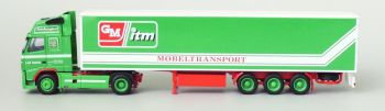 AWM71903 - VOLVO FH12 Globetrotter XL 4x2 Avec remorque 3 Essieux"MOBELTRANSPORT" Ech:1/87