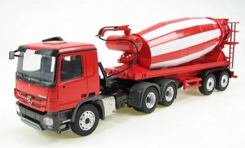 CON72120 - MERCEDES ACTROS 6x4 avec semi toupie 2 Essieux LIEBHERR HTM 1204