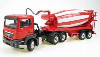 CON71120 - MAN TGS 6x4 avec semi toupie 2 Essieux LIEBHERR HTM 1204
