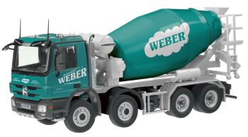 NZG754/03 - MERCEDES ACTROS 8x4 Toupie WEBER
