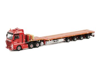 WSI9892 - MAN TGX XXL 6x4 Avec Remorque 4 Essieux "NOOTEBOOM"
