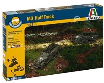 ITA7509 - M3A1 Half Track montage rapide à assembler et à peindre