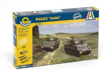 ITA7520 - Chars M4A3E2 Jumbo montage rapide à assembler et à peindre