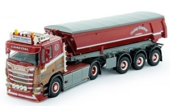 TEK75429 - SCANIA R 4x2 avec benne bâchée 3 Essieux CEUSTERS