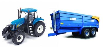 BRI112-701 - Pack NEW HOLLAND T8040 + Benne KANE