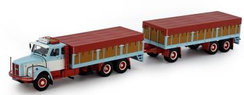 TEK76805 - SCANIA L75 6x4 Porteur avec remorque 1+2 Essieux SCANIA VABIS