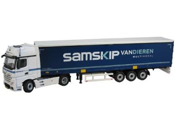 NZG8622/01 - MERCEDES ACTROS 4x2 Avec remorque 3 Essieux SAMSKIP VANDIEREN