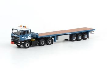 WSI15-1009 - DAF 3300 6x4 Avec remorque plateau 3 Essieux SARENS
