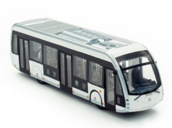 HOL8-1184 - Bus IRIZAR ie tram en résine Blanc