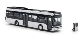 HOL8-1237 - Bus EBUSCO 2.2 avec borne de recharge Blanc