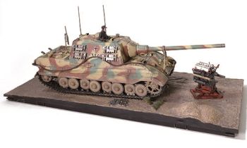 FOV801065A - PANZERJAGER Tiger Version B SD.KFZ.186 Chasseurs de char #314 Jagdtiger avec suspension Porsche – Bataillon Lourd 653 Allemagne 1945