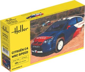 HEL80117 - CITROEN C4 WRC Speed à assembler et à peindre