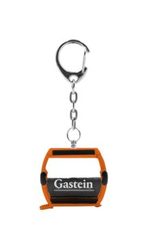 JC80119 - Porte-clés télécabine OMEGA orange - GASTEIN