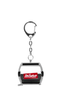 JC80126 - Porte-clés télécabine OMEGA argent - SKIWELT