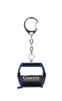 JC80137 - Porte-clés télécabine OMEGA bleu - GASTEIN