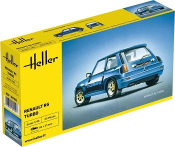 HEL80150 - RENAULT R5 Turbo à assembler et à peindre