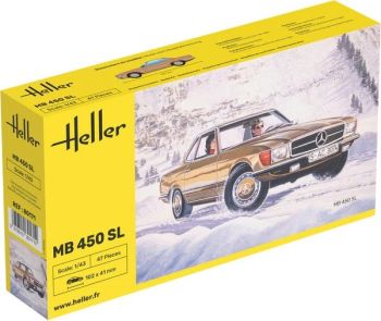 HEL80171 - MERCEDES-BENZ 450 SL à assembler et à peindre