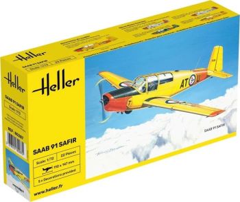 HEL80287 - Avion SAFIR 91 à assembler et à peindre