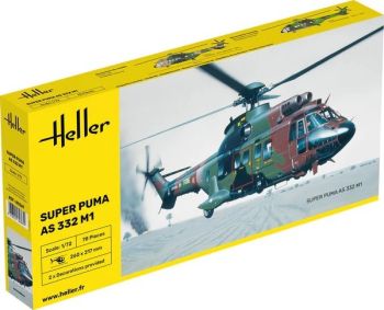 HEL80367 - Hèlicoptère militaire SUPER PUMA AS 332 M1 à assembler et à peindre