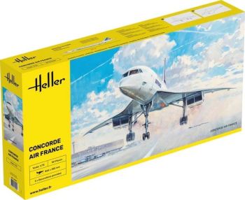 HEL80469 - Avion de chasse CONCORDE AF à assembler et à peindre